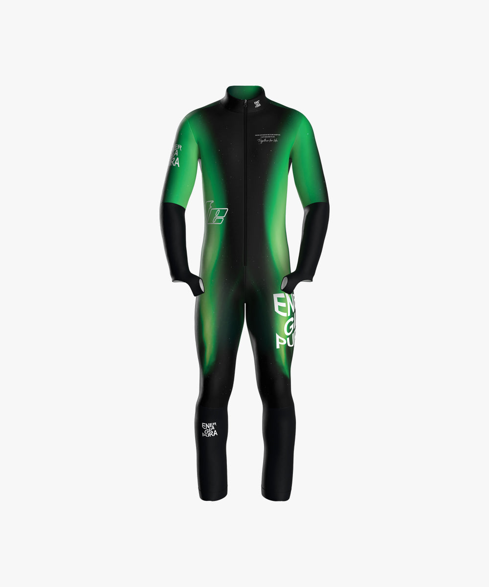 Traje de descenso Aurora Verde