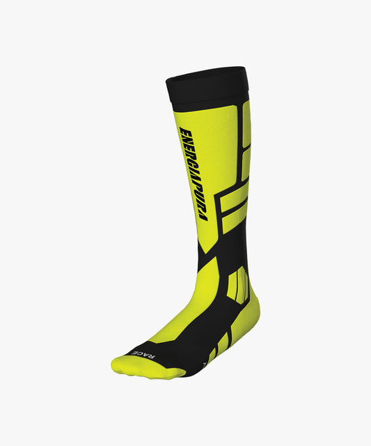 Calcetín pro / negro amarillo