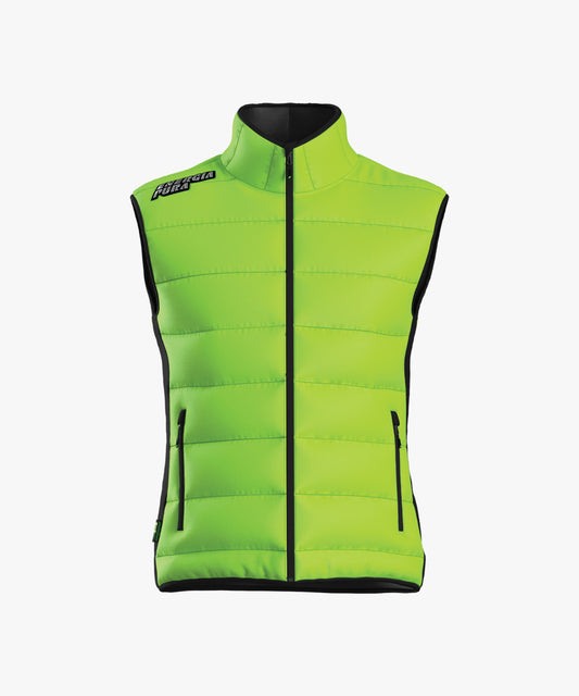 Parka pluma sin manga HIMNOS Verde