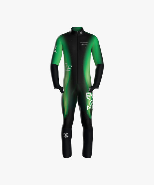 Traje de descenso Aurora Verde